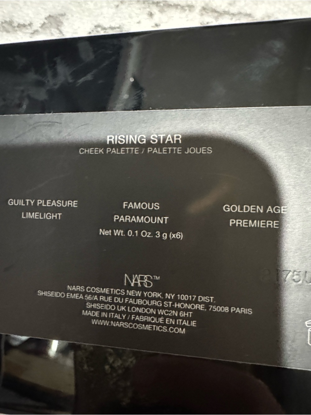 NARS Rising Star Cheek Palette new without box - Picture 3 of 3